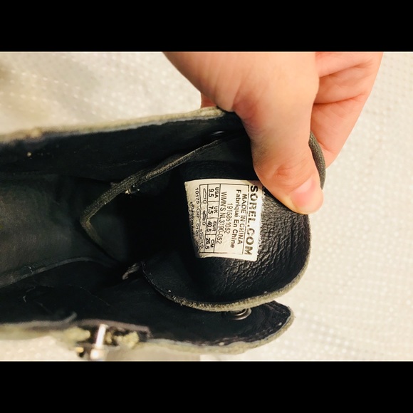 Sorel Joan uptown lace nubuck leather wedge boots - Picture 10 of 10